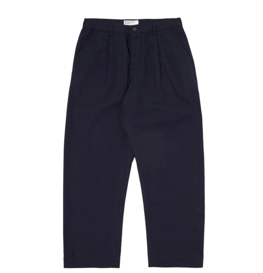 Universal Works Brushed Moleskin Duke Pant Navy