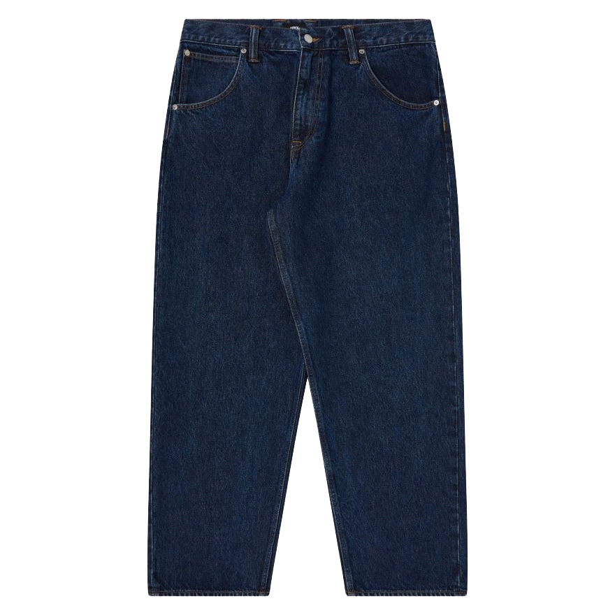 Edwin Tyrell Pant Blue Dark Marble Wash