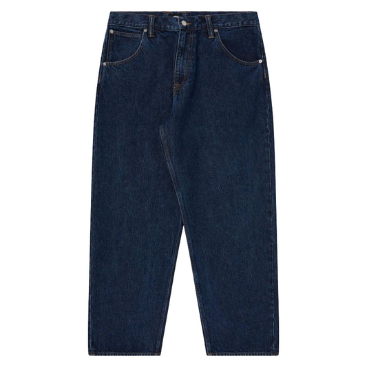 Edwin Tyrell Pant Blue Dark Marble Wash
