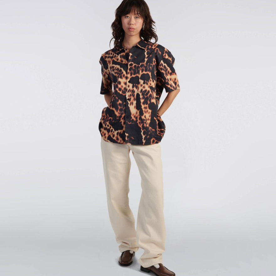 Edwin Yakedo Shirt SS AOP Multicolour