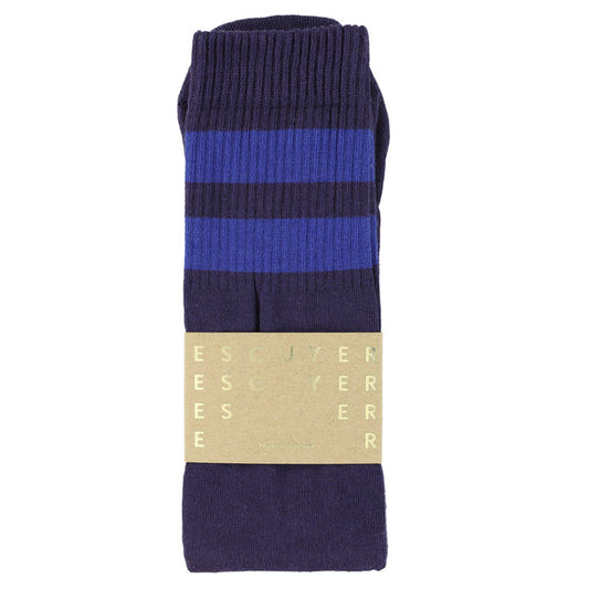 Escuyer Tube Socks Blue / Purple