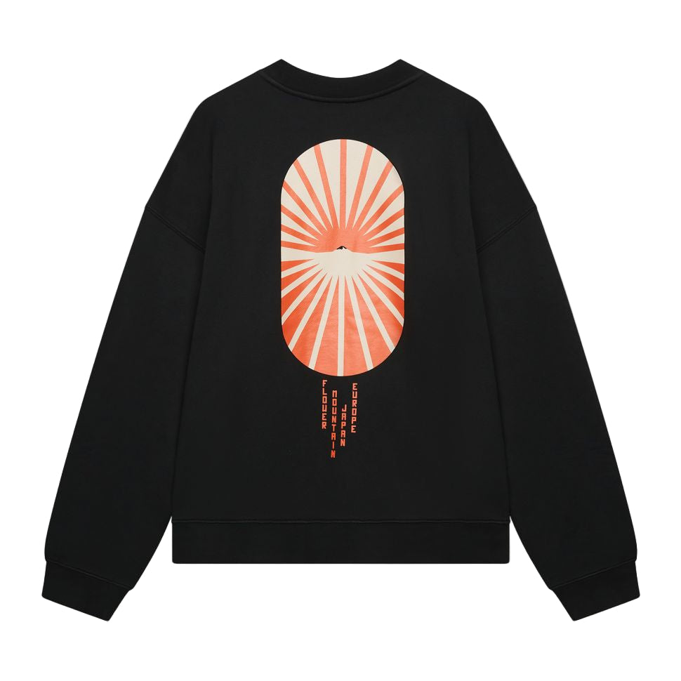 Flower Mountain Bakin Bis Sweatshirt Black