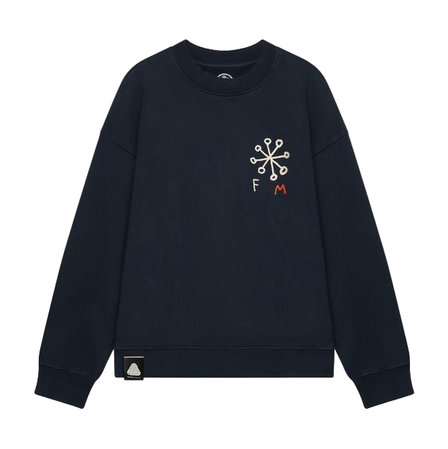 Flower Mountain Bakin One Sweatshirt Navy