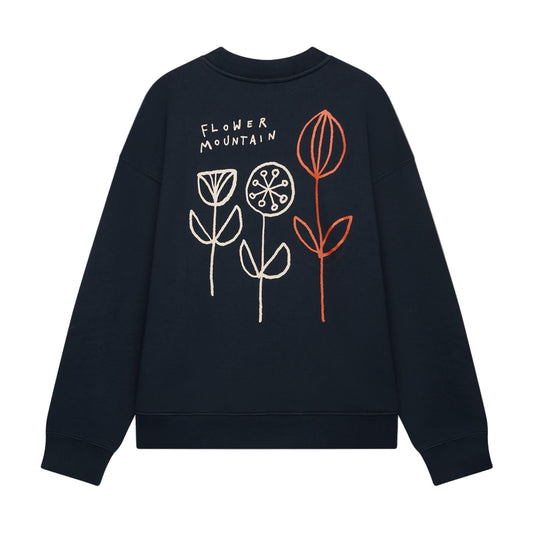Flower Mountain Bakin One Sweatshirt Navy