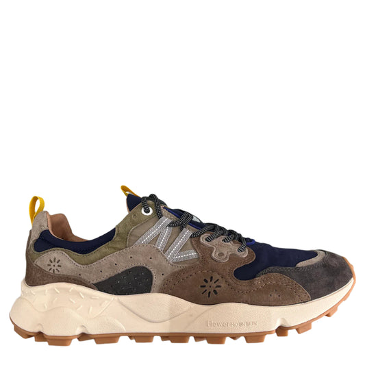 Flower Mountain Yamano 3 Suede Nylon Grey / Blue