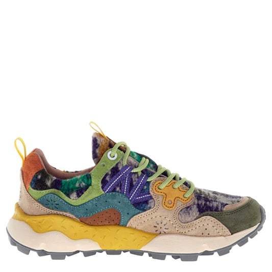 Flower Mountain W' Yamano 3 Suede / Nylon - Grey / Taupe / Dark Green