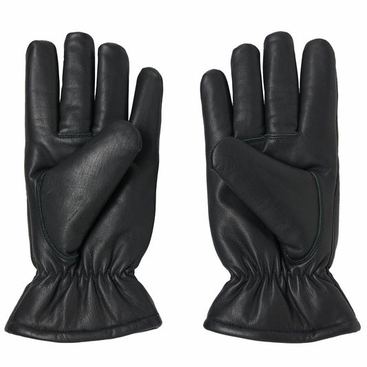 Edwin Leather Gloves Black