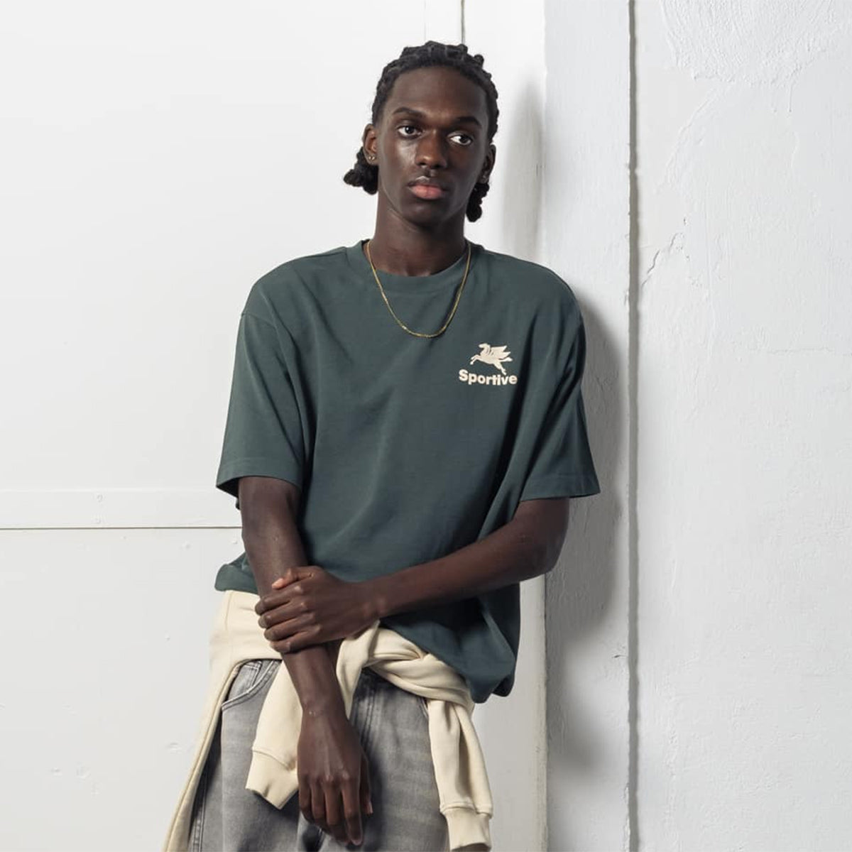 Goodies Sportive Pegasus Tee Green