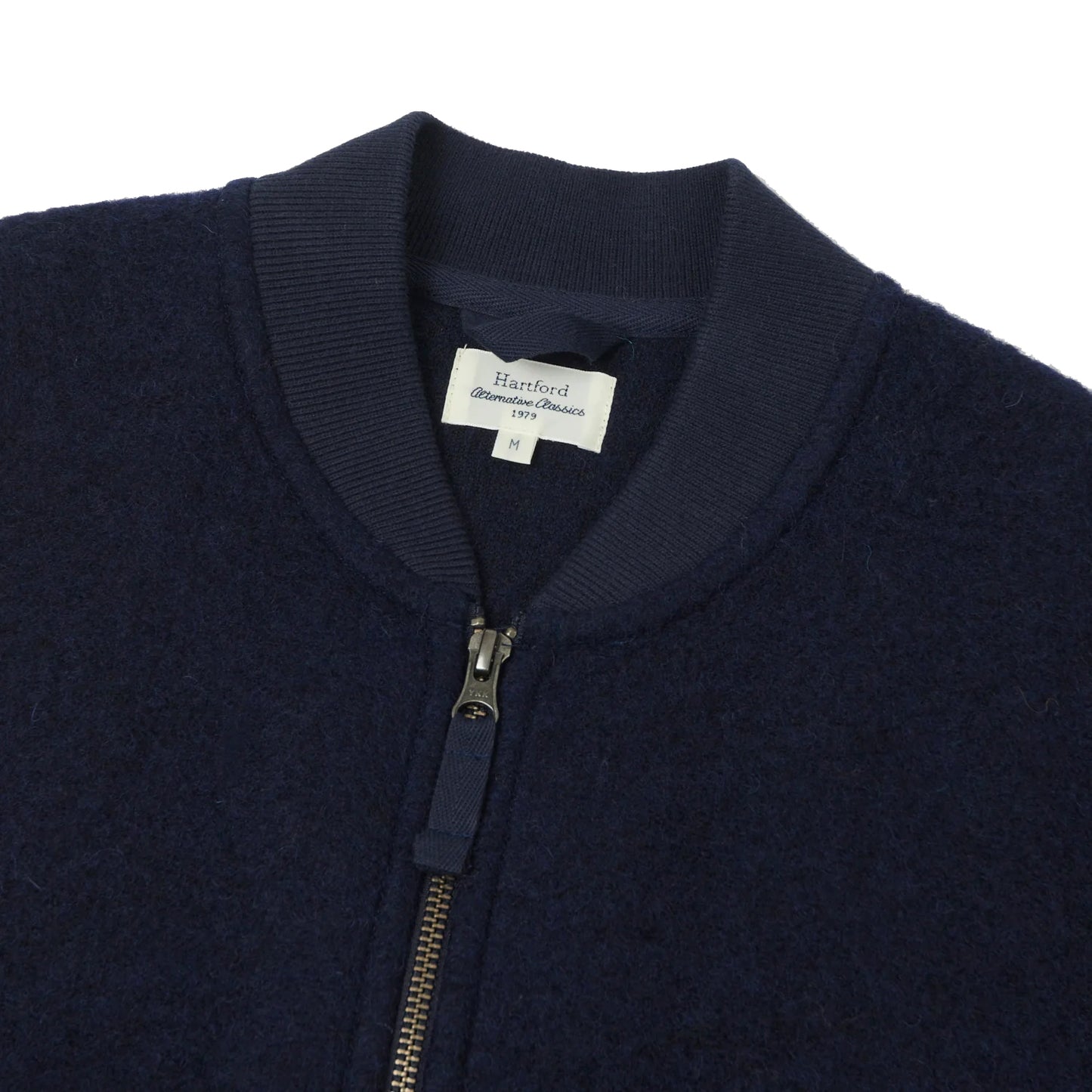 Hartford Knitted Fleece Vest Navy