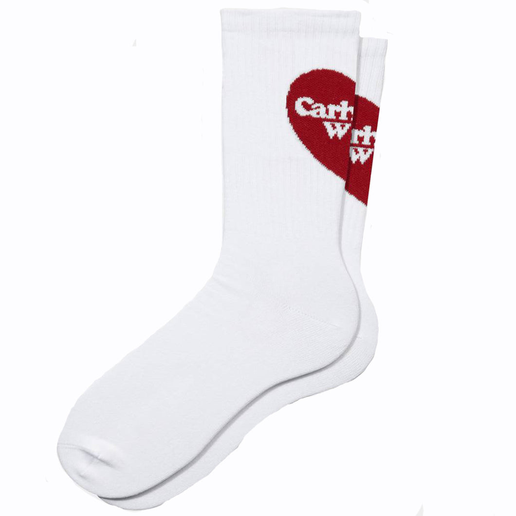 Carhartt WIP Heart Socks White
