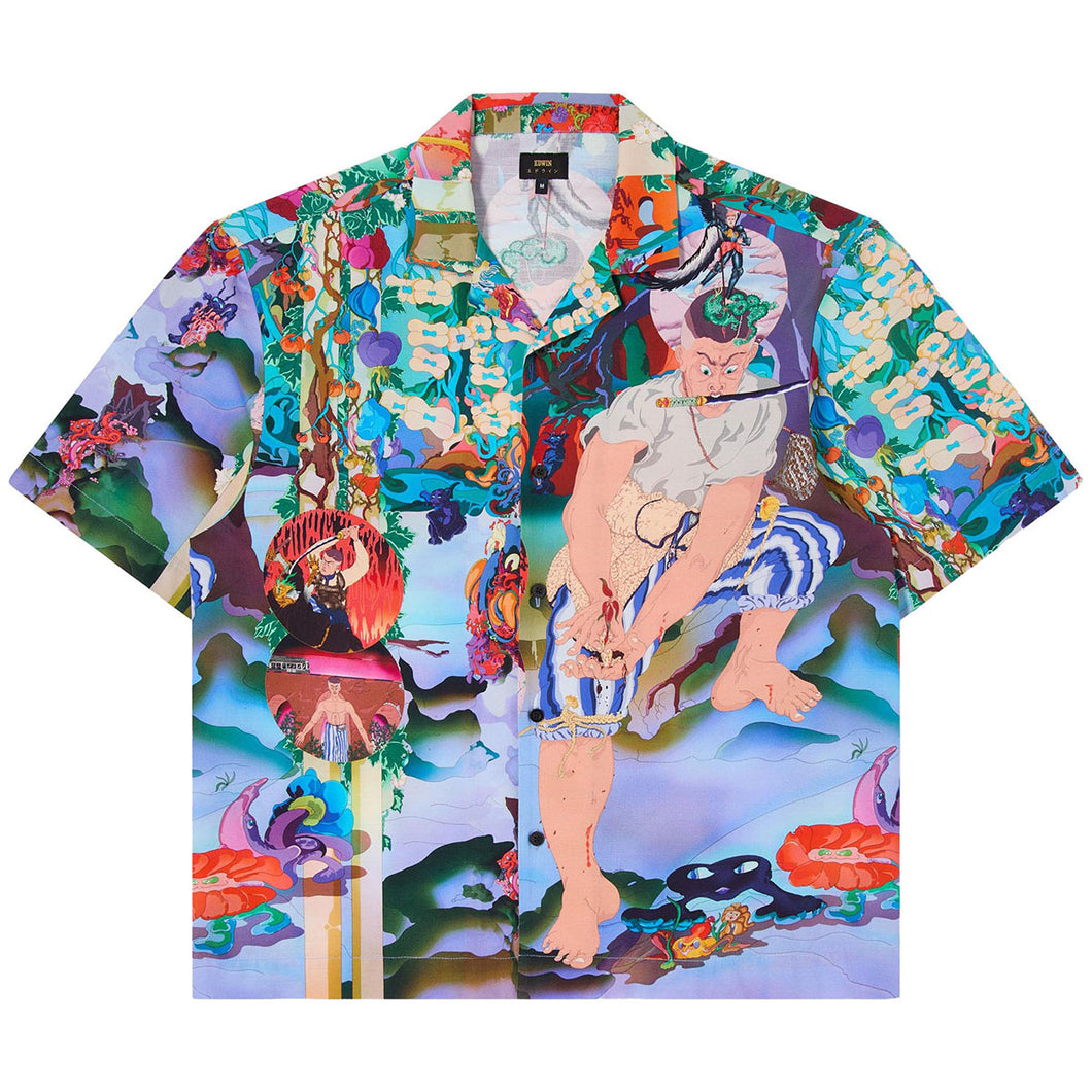 Edwin Hedi & Thami SS Shirt Multicolour