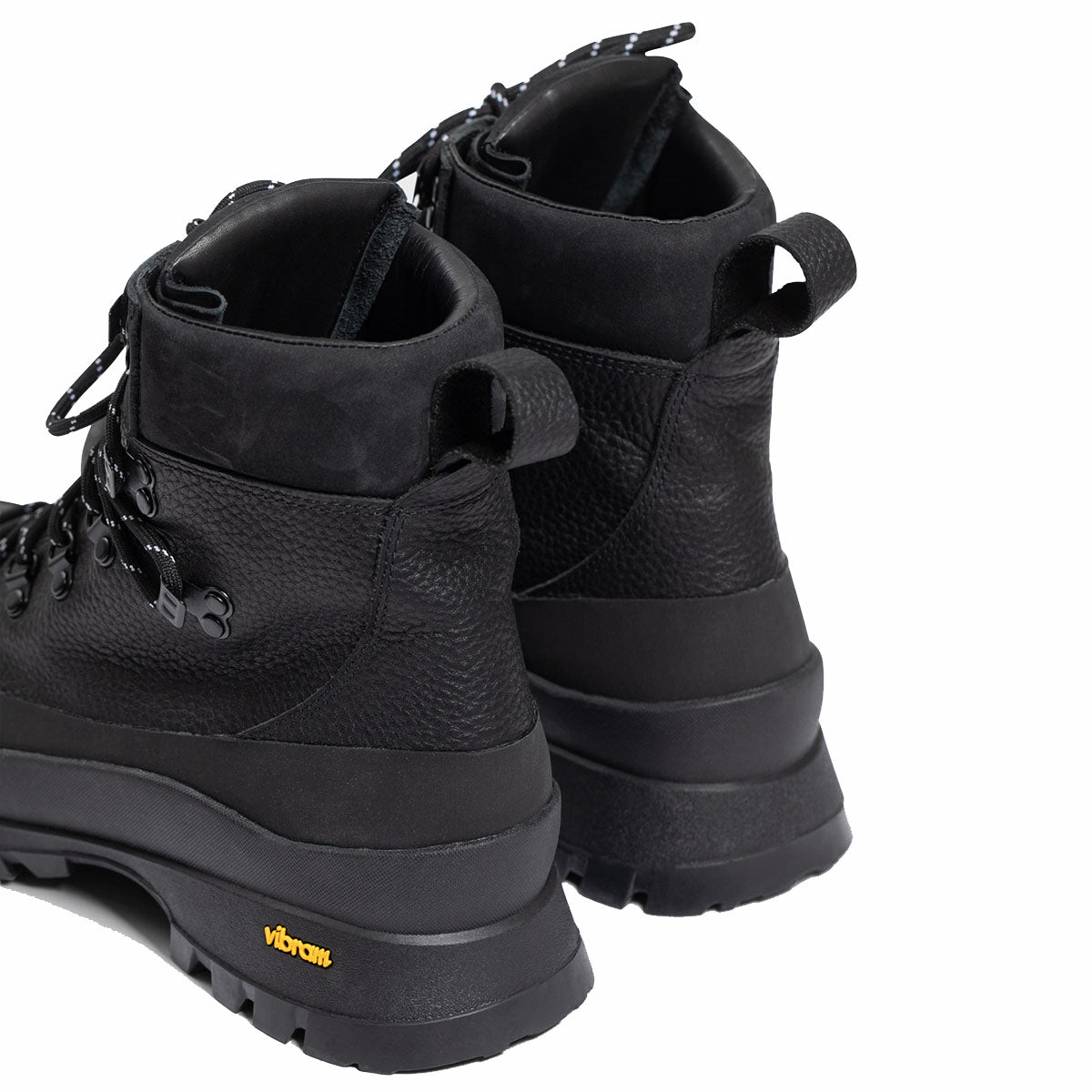 Norse Projects Black Leather Hiking Boot