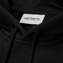 Load image into Gallery viewer, Carhartt WIP Hooded Chase Sweat Black / Gold
