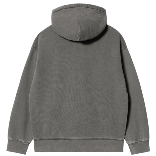 Carhartt WIP Vista Hooded Sweat Black Garment Dyed