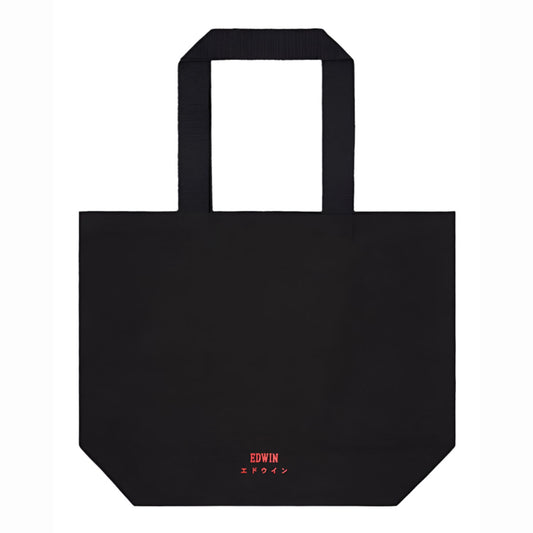 Edwin Tote Bag Forever Lover Black