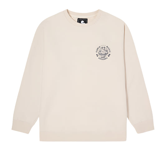Edwin Music Channel Sweat Whisper White