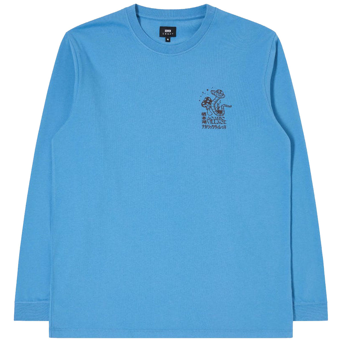 Edwin Agaric Village T-Shirt Parisian Blue