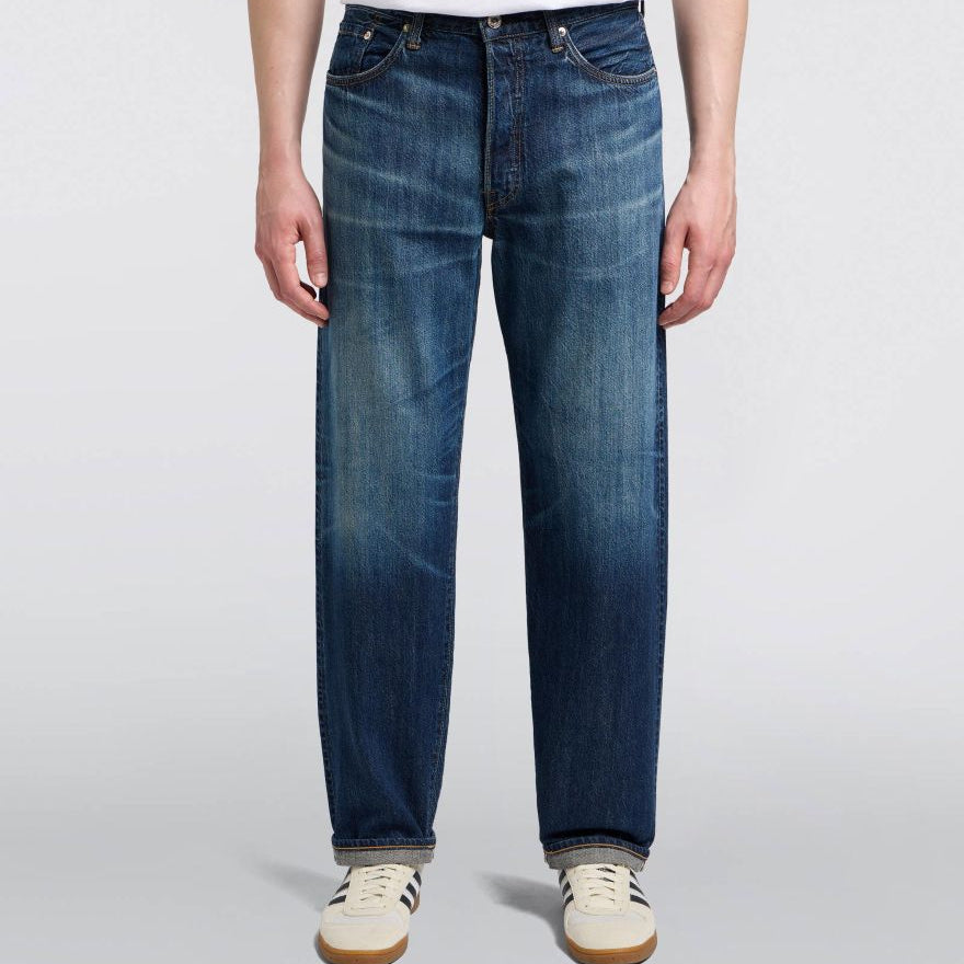 Edwin Loose Fit Jeans Red Selvage Dark Used