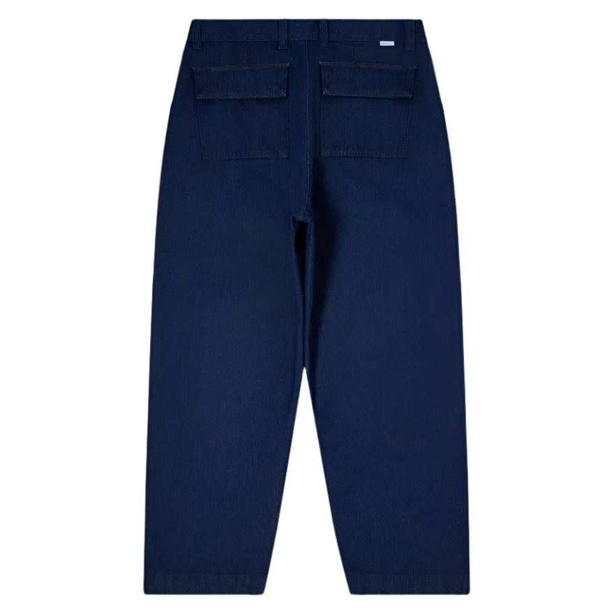 Edwin W' Nora Pant Coral Blue Denim