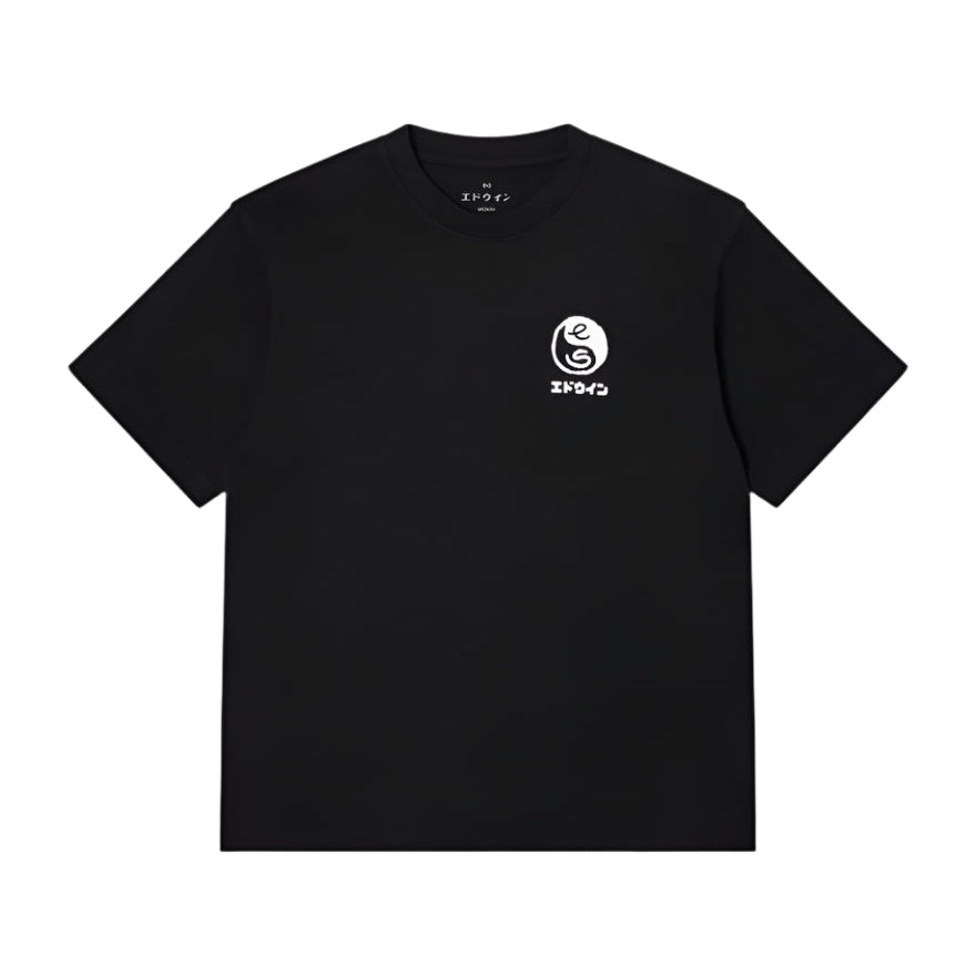 Edwin High Bear T-Shirt Black