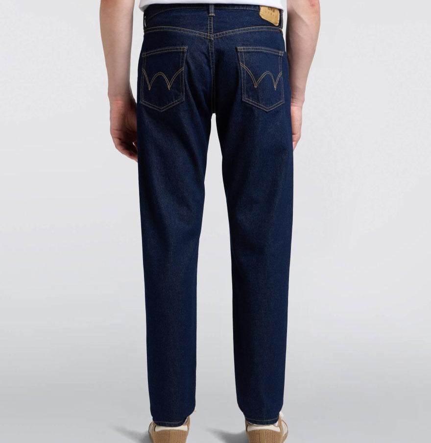 Edwin Regular Tapered Kaihara Indigo Openend Denim Rinsed