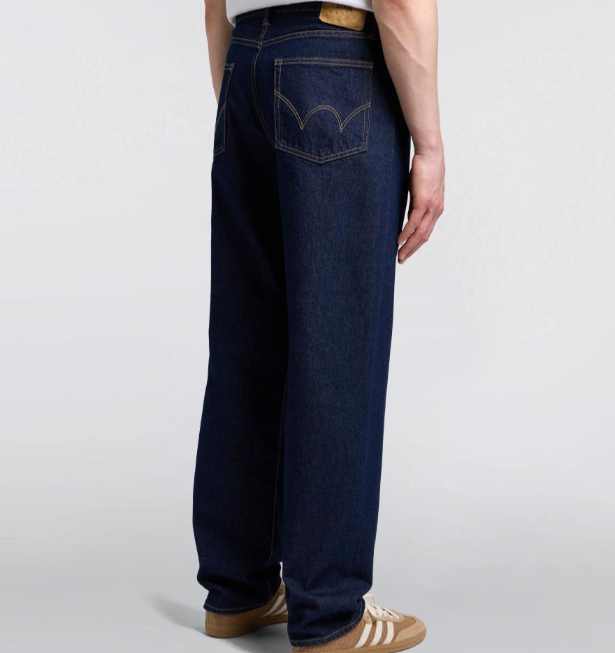 Edwin Loose Fit Kaihara Indigo Openend Denim Rinsed