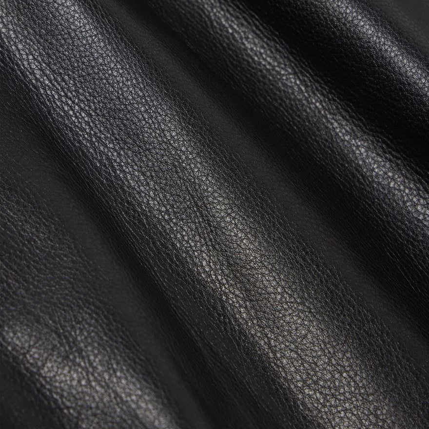 Edwin Fix Leather Jacket Black