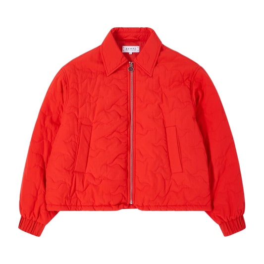 Edwin W' Rory Padded Jacket Fiery Red