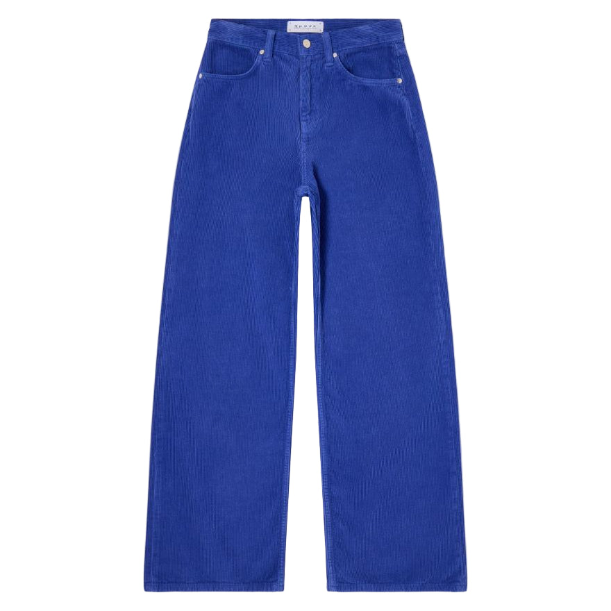 Edwin W' Olivia Pant Deep Ultramarine