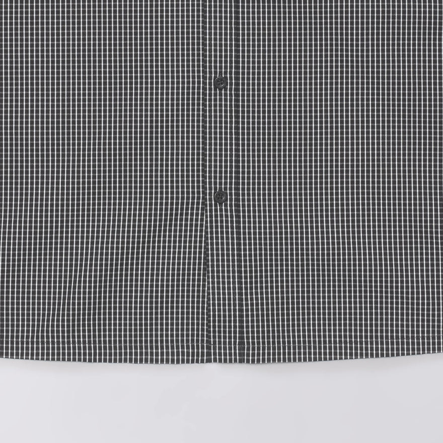 Edwin Millbury Shirt SS Black / White
