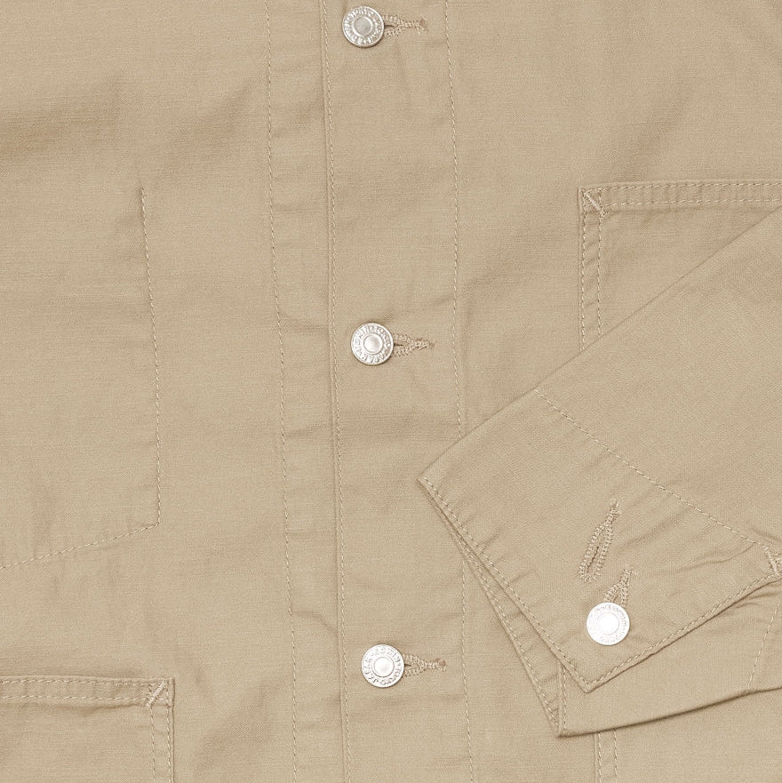 Edwin Coverall Shirt Beige