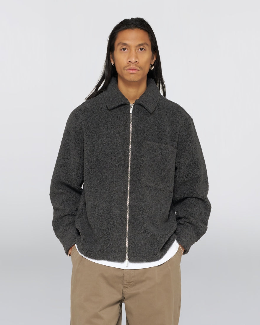 Edwin Snug II Overshirt LS Dark Grey