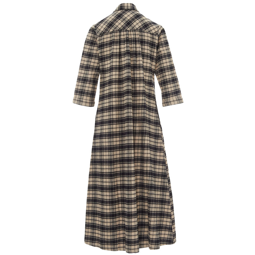 Leon & Harper Roxette Dress Check + Black