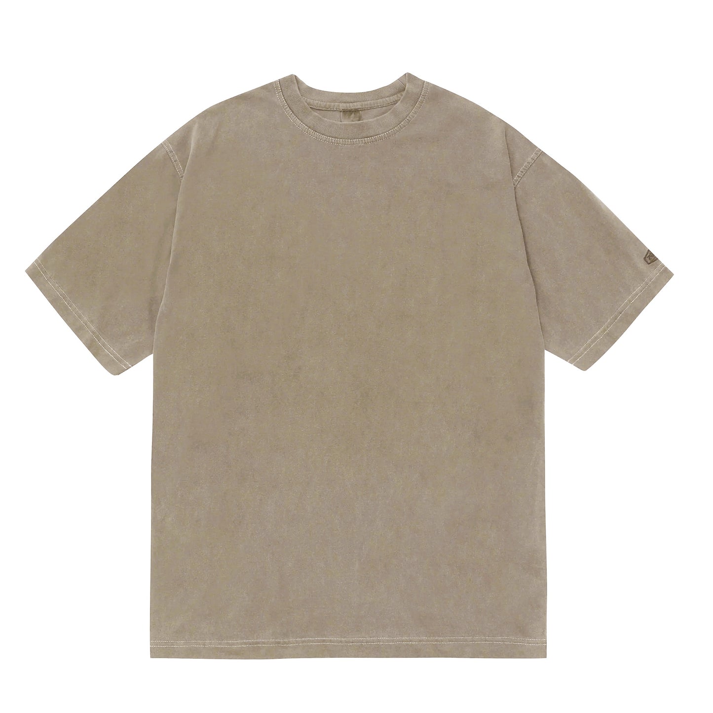 Kappy Design Pigment Dye T-shirt Mocha