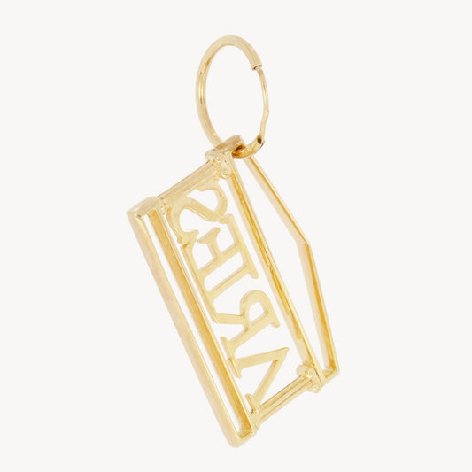 Aries Temple Earring Gold