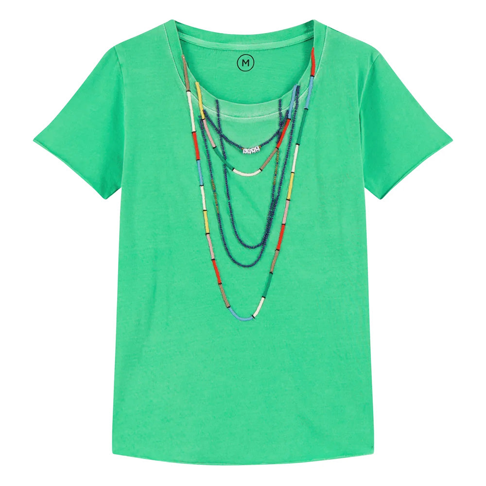 Leon & Harper Toro Beads T-Shirt Green
