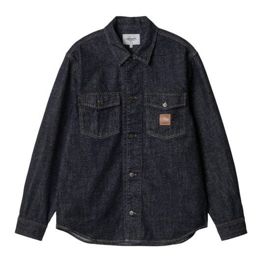 Carhartt WIP Lincoln Shirt Jac Blue Rinsed