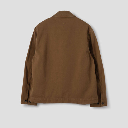 MHL Minimal Blazer Raised Cotton Drill Tobacco