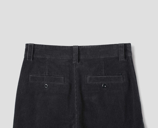 MHL Simple Trousers 8 Wale Corduroy Slate