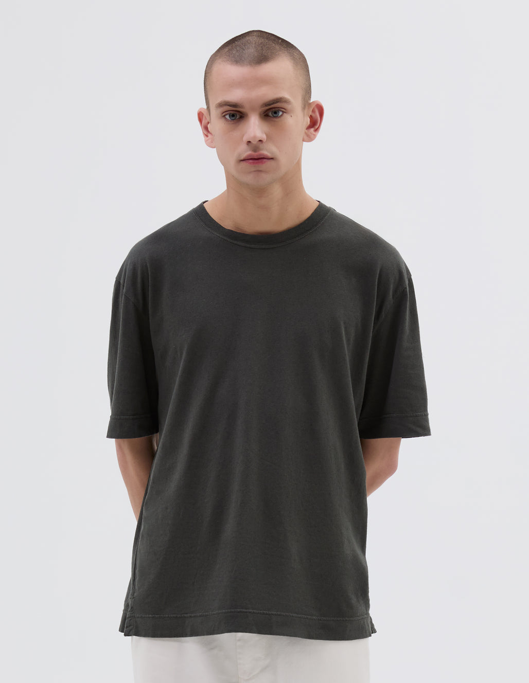 MHL Simple T-Shirt Linen Jersey Assam