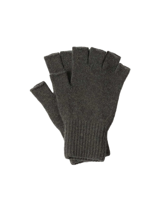 MHL Cut Off Glove Lambswool Seaweed