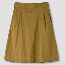 Load image into Gallery viewer, MHL W&#39; Scout Skirt Cotton Twill Dark Stone

