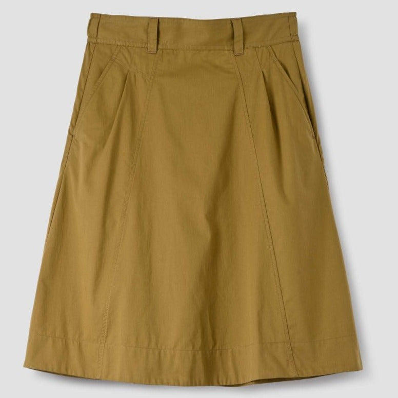 MHL W' Scout Skirt Cotton Twill Dark Stone