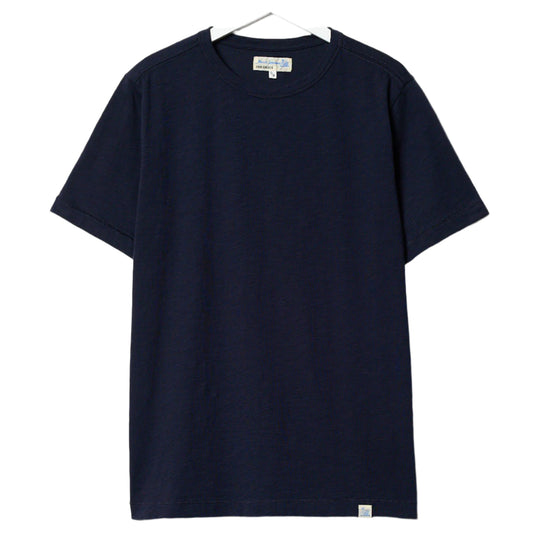 Merz b. Schwanen SCT04 Unisex Pima Cotton T-Shirt Dark Navy