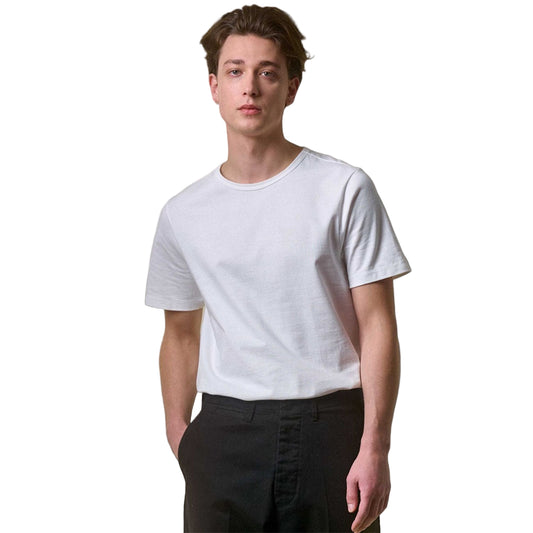 Merz b. Schwanen 215 Loopwheeled T-Shirt White
