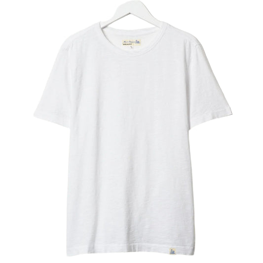Merz b. Schwanen SCT04 Unisex Pima Cotton T-Shirt White
