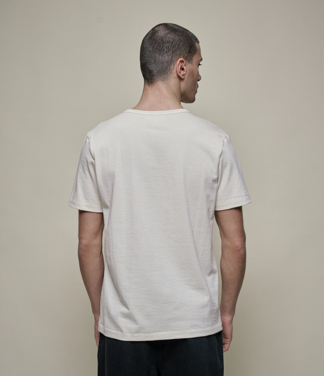 Merz b. Schwanen 215 Loopwheeled T-Shirt Nature