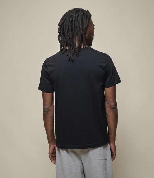 Merz b. Schwanen 215 Loopwheeled T-Shirt Black