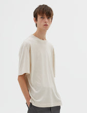 Load image into Gallery viewer, MHL Simple T-Shirt Linen Jersey Natural
