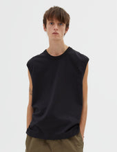 Load image into Gallery viewer, MHL Simple Gym Vest Dry Jersey Black
